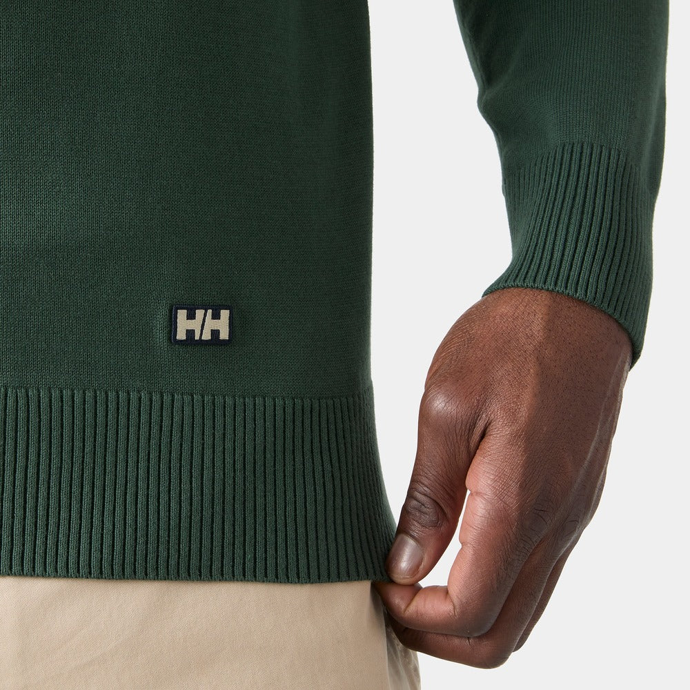 Helly Hansen Men's Skagen 1/2 Zip Knit Sweater - Jungle Green