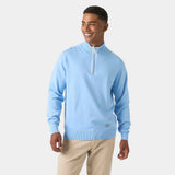 Helly Hansen Men's Skagen 1/2 Zip Knit Sweater - Bright Blue