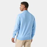 Helly Hansen Men's Skagen 1/2 Zip Knit Sweater - Bright Blue