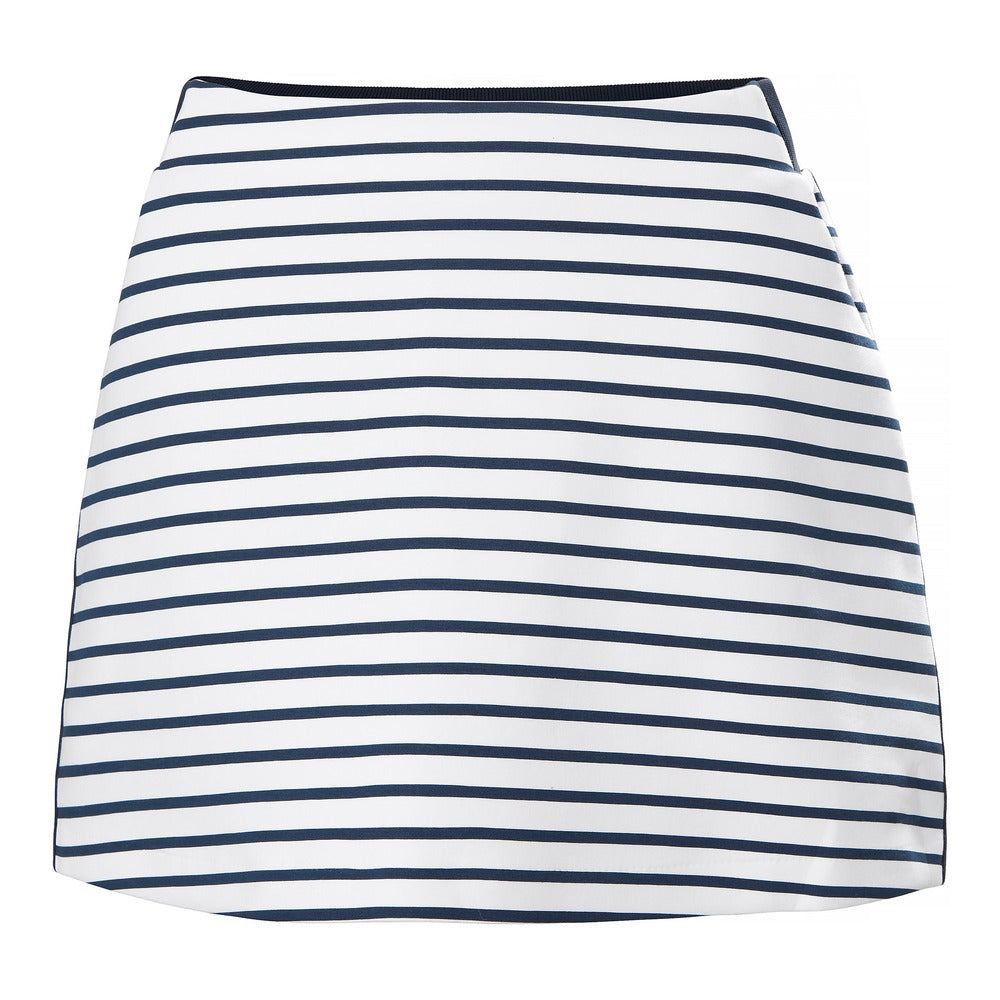 Helly Hansen Women's Capri Skirt - White Navy Stripe
