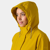 Helly Hansen Women's HH Seaborn Hybrid Rain Coat - Essential Yellow