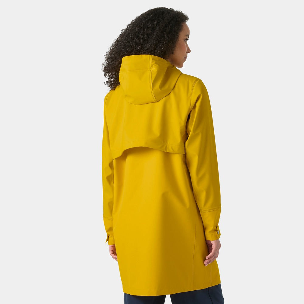Helly Hansen Women's HH Seaborn Hybrid Rain Coat - Essential Yellow