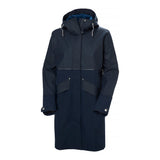 Helly Hansen Women's HH Seaborn Hybrid Rain Coat - Navy