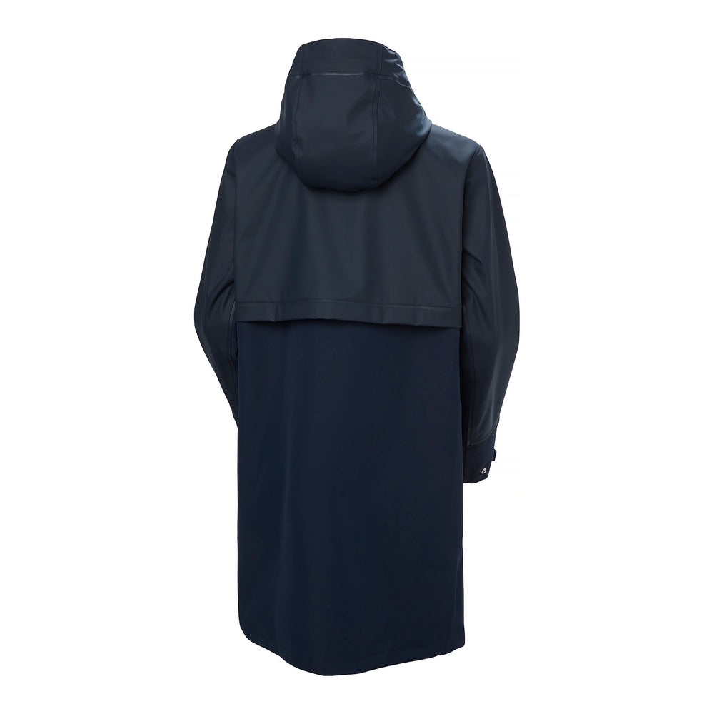 Helly Hansen Women's HH Seaborn Hybrid Rain Coat - Navy
