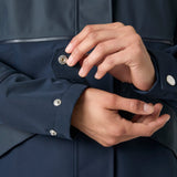 Helly Hansen Women's HH Seaborn Hybrid Rain Coat - Navy