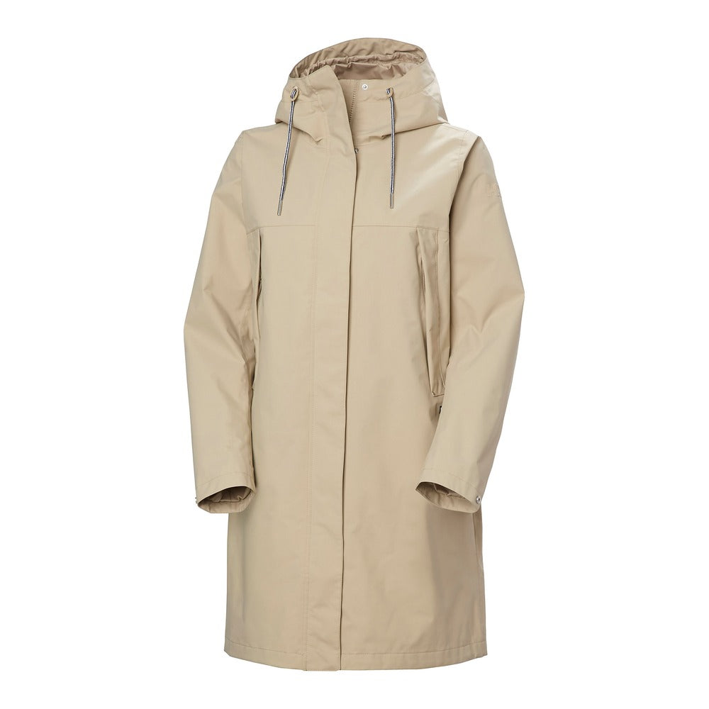 Helly Hansen Women's Hvaler Rain Coat - Khaki / Sand