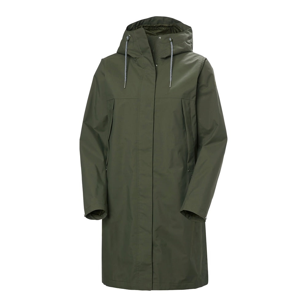 Helly Hansen Women's Hvaler Rain Coat - Just Olive