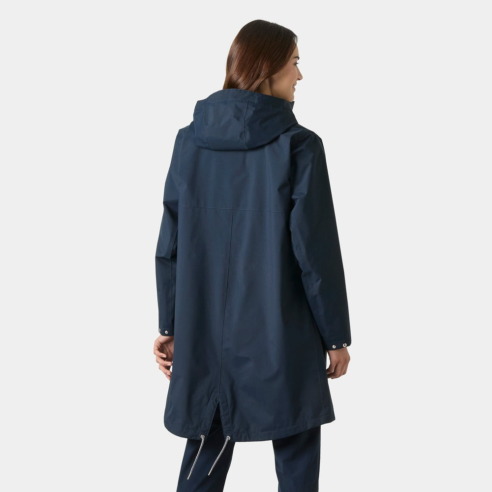 Helly Hansen Women's Hvaler Rain Coat - Navy