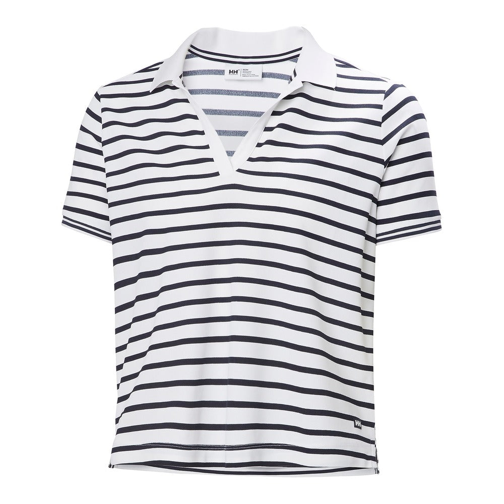 Helly Hansen Women's Luca Polo - White / Navy Stripes