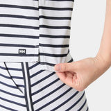 Helly Hansen Women's Luca Top - White / Navy Stripes