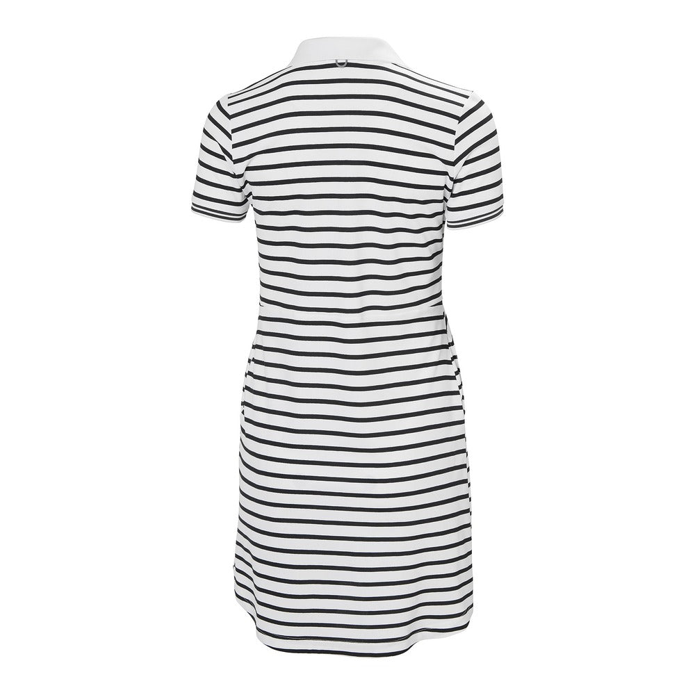 Helly Hansen Women's Luca Polo Dress - White / Navy Stripes