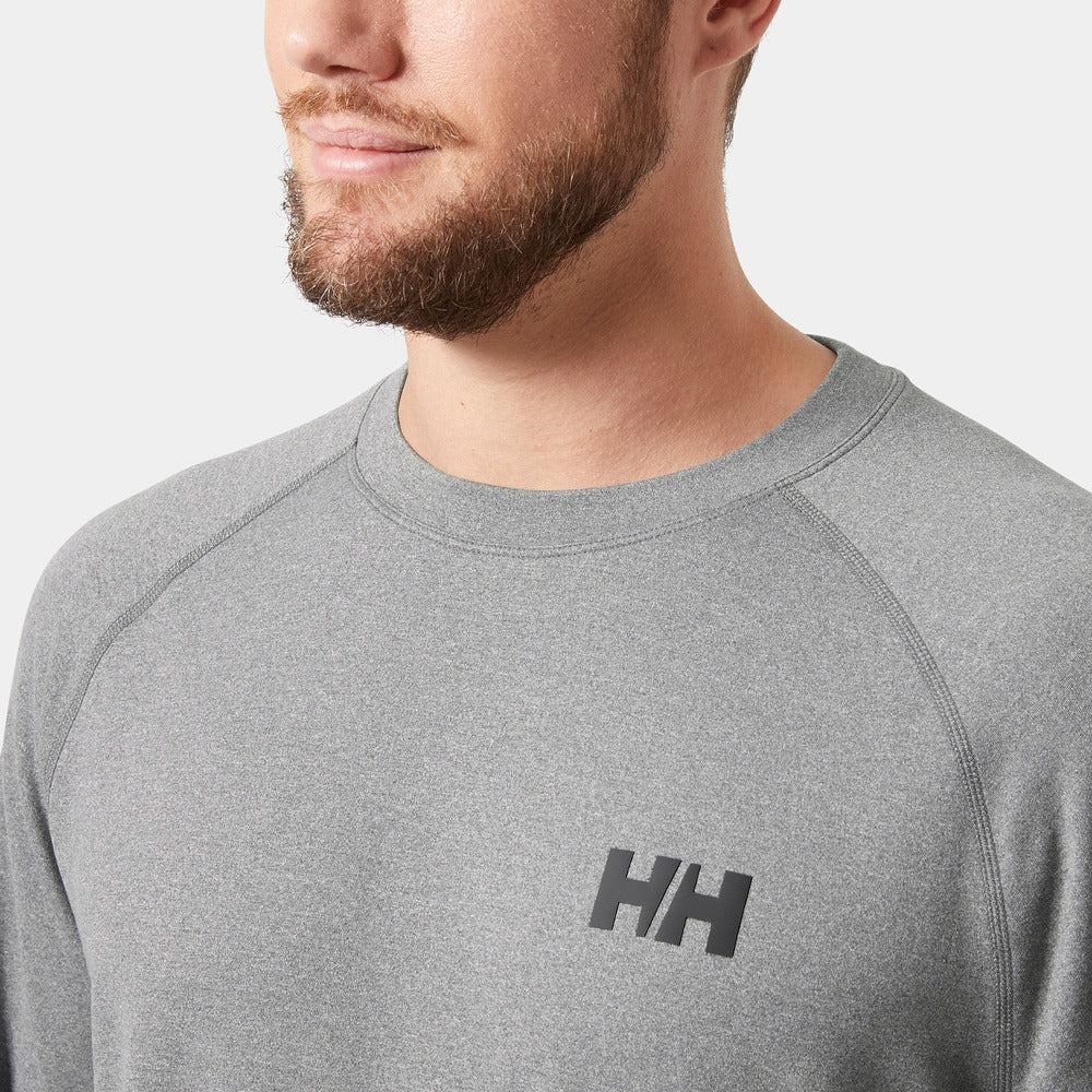 Helly Hansen Men's Tyri Knit Crew Neck - Ebony Melange