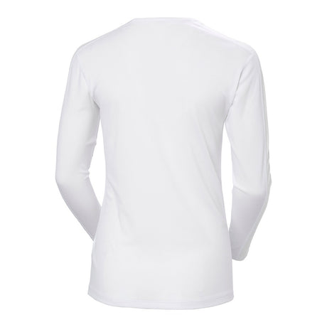 Helly Hansen Women's HH Lifa Stripe Crew LS - White
