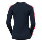 Helly Hansen Women's HH Lifa Stripe Crew LS - Navy