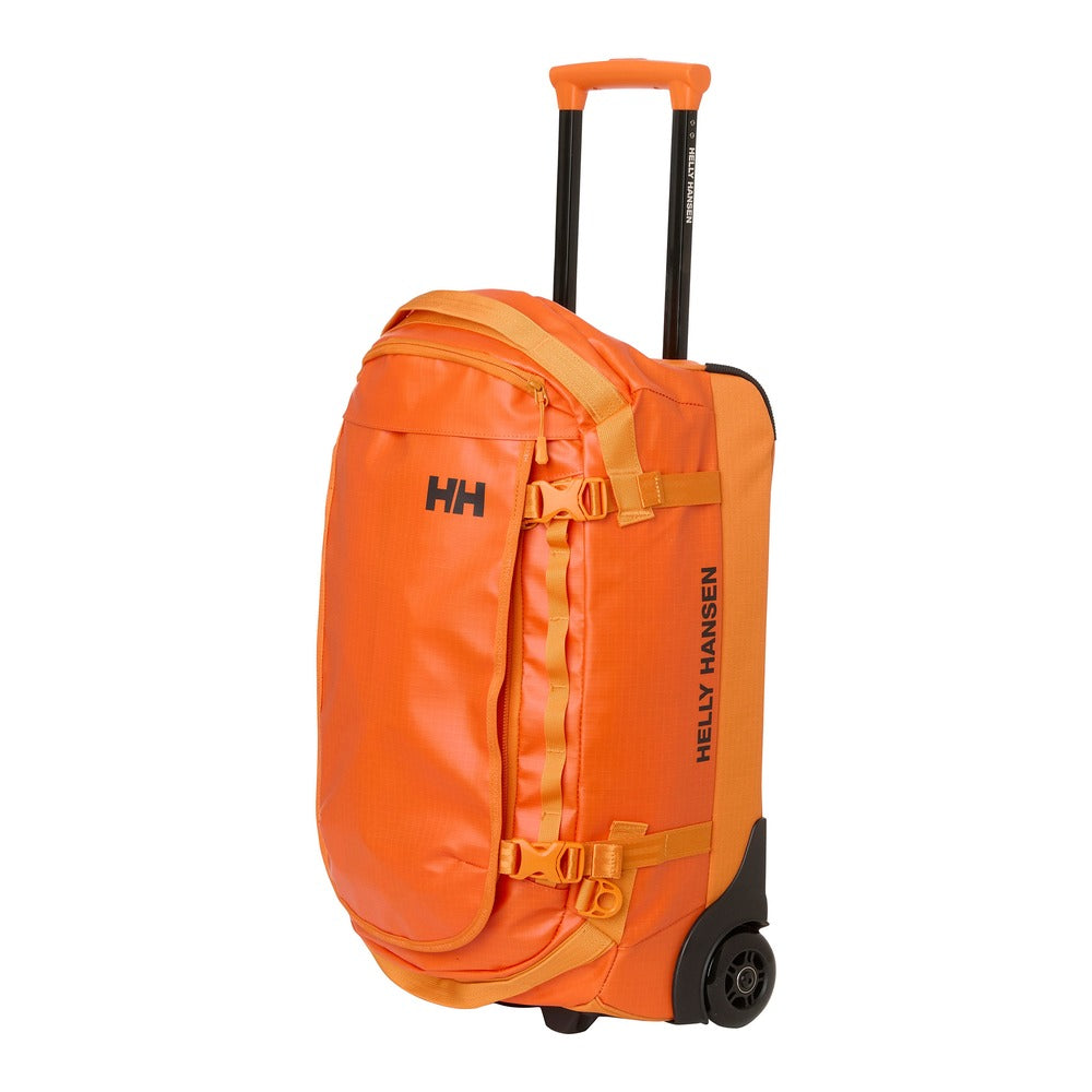 Helly Hansen Guide Rolling Duffel Carry-On - Resort Tangerine.
