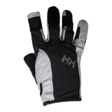 Helly Hansen Men's Durable Long Finger Sailing Gloves - Black
