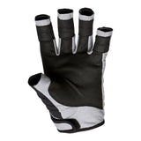 Helly Hansen Men's Durable Short Finger Sailing Gloves - Black