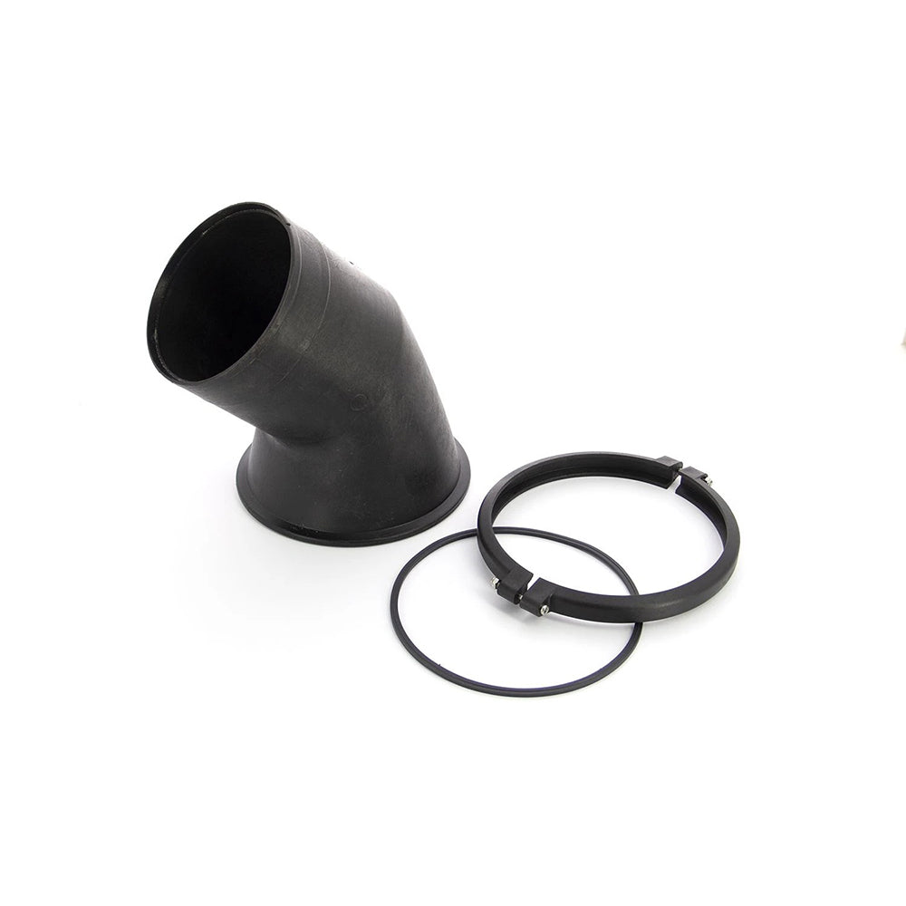Vetus Black high performance waterlock/muffler type HPW127, 127 mm rotating inlet and outlet