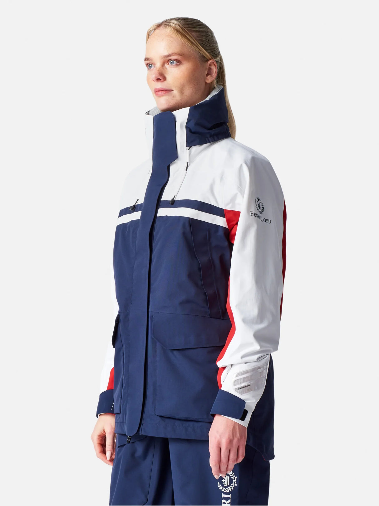 Henri-Lloyd Coastal Sail Jacket - Navy Blue (Women) - Size L (P241201002-602)