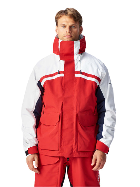 Henri-Lloyd Coastal Biscay Jacket - Red - Size M