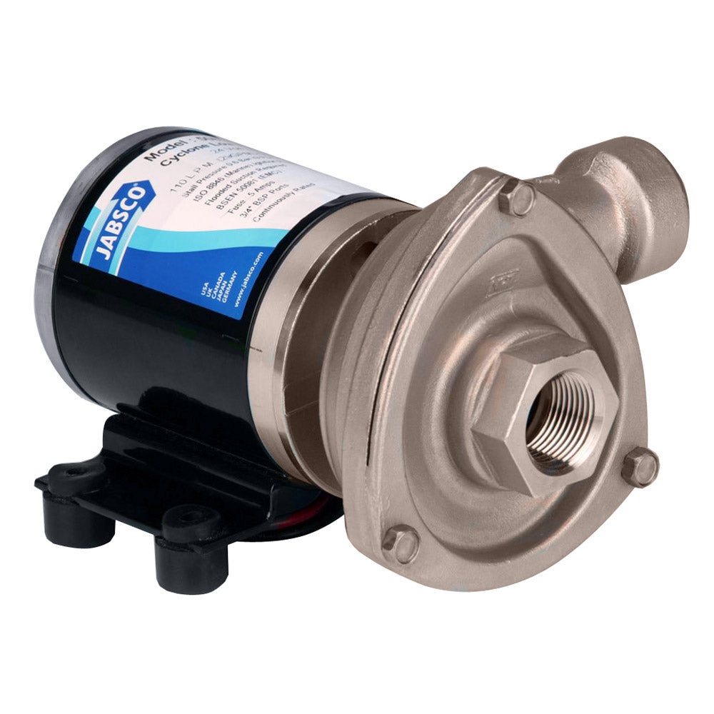 Jabsco Cyclone Centrifugal Pump 29.7GPM 12V – MAURIPRO Sailing