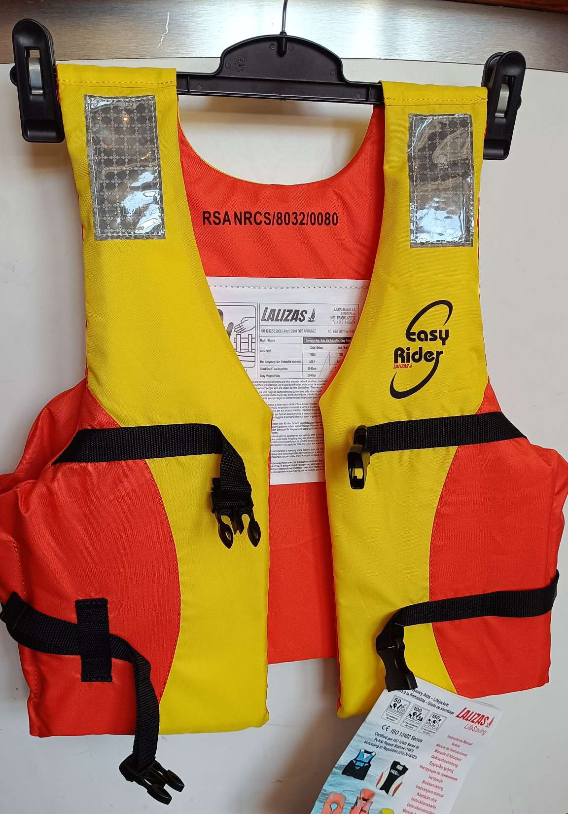 Lalizas Easy Rider Buoy.Aid, 50N, Iso, Child, 55,13Lbs-88,2Lbs (25-40Kg)