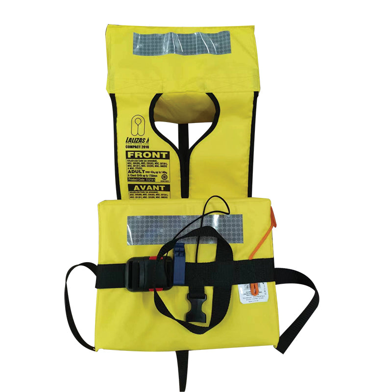 Lalizas Foam Folding Lifejacket Compact, Solas/Med-Mer, Child, Yellow