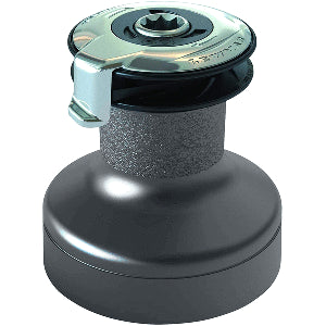 Lewmar Self Tailing Winch EVO Size 50 - Aluminum Grey / Two Speed (49550057)