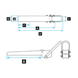 Lewmar Bow Roller - Delta Type Long (14-35lb.)_Additional1