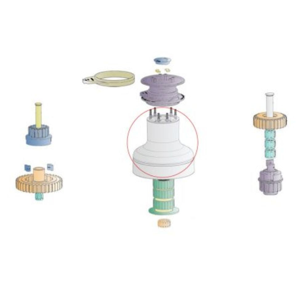 Replacement Motor for E-Ocean Winches 40/44/48 and V1/V2