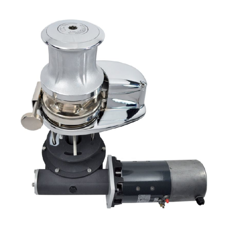Lofrans Project 2000 X4 C Windlass - 1/2" HT Gypsy - 2300W (24VDC)