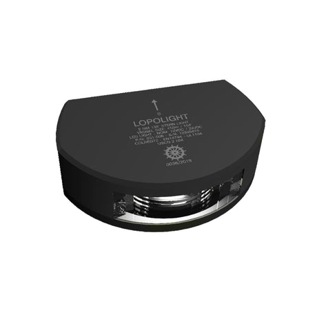 Lopolight Stern Lights - Vertical Mount 135&deg; 2nm (Black Housing)