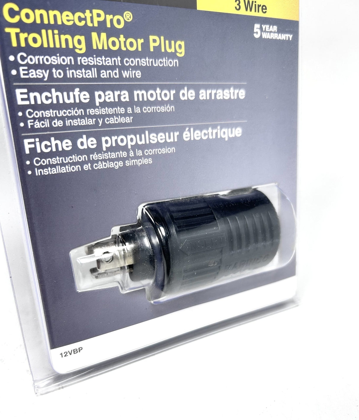 Marinco ConnectPro 3-Wire Plug