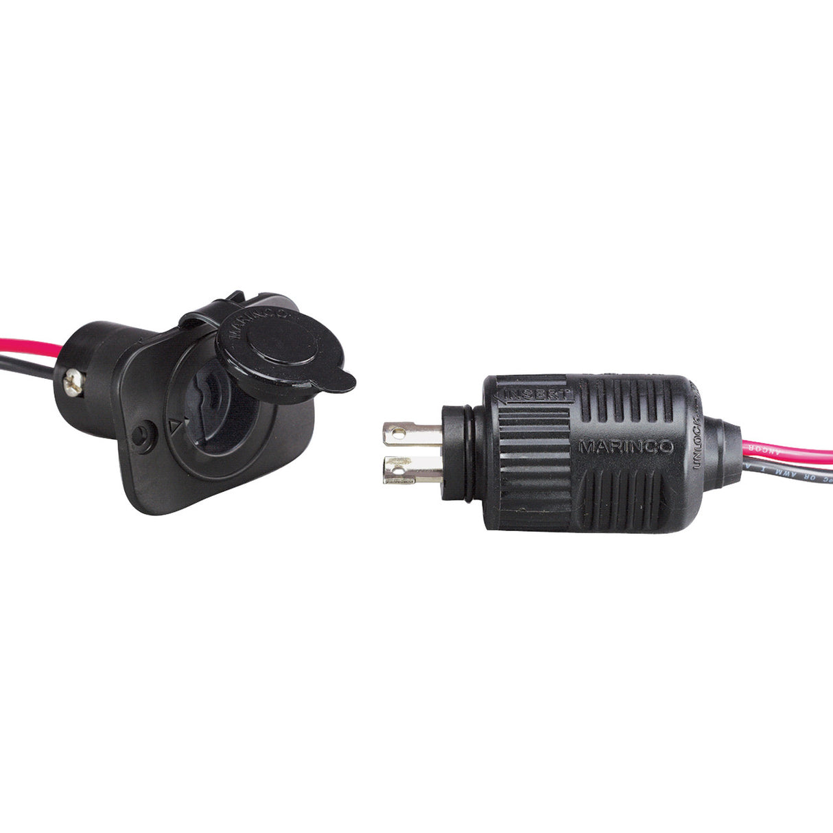 Marinco 12VCPS2 2-Wire ConnectPro Receptacle and Plug