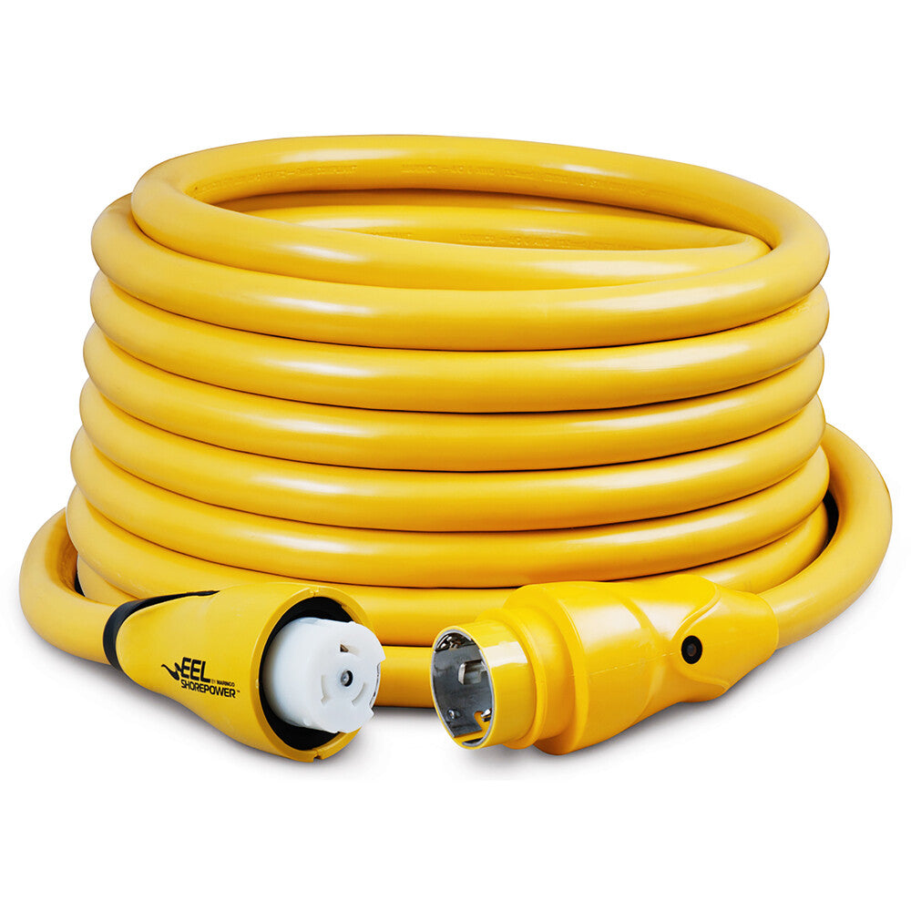 Marinco CS504-50 EEL 50A 125V/250V Shore Power Cordset - 50' - Yellow