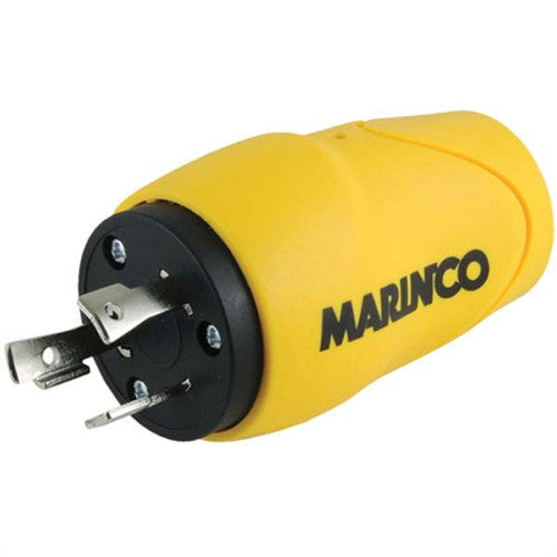 Marinco P15-30 EEL 30A-125V Female to 15A-125V Male Pigtail Adapter - Yellow