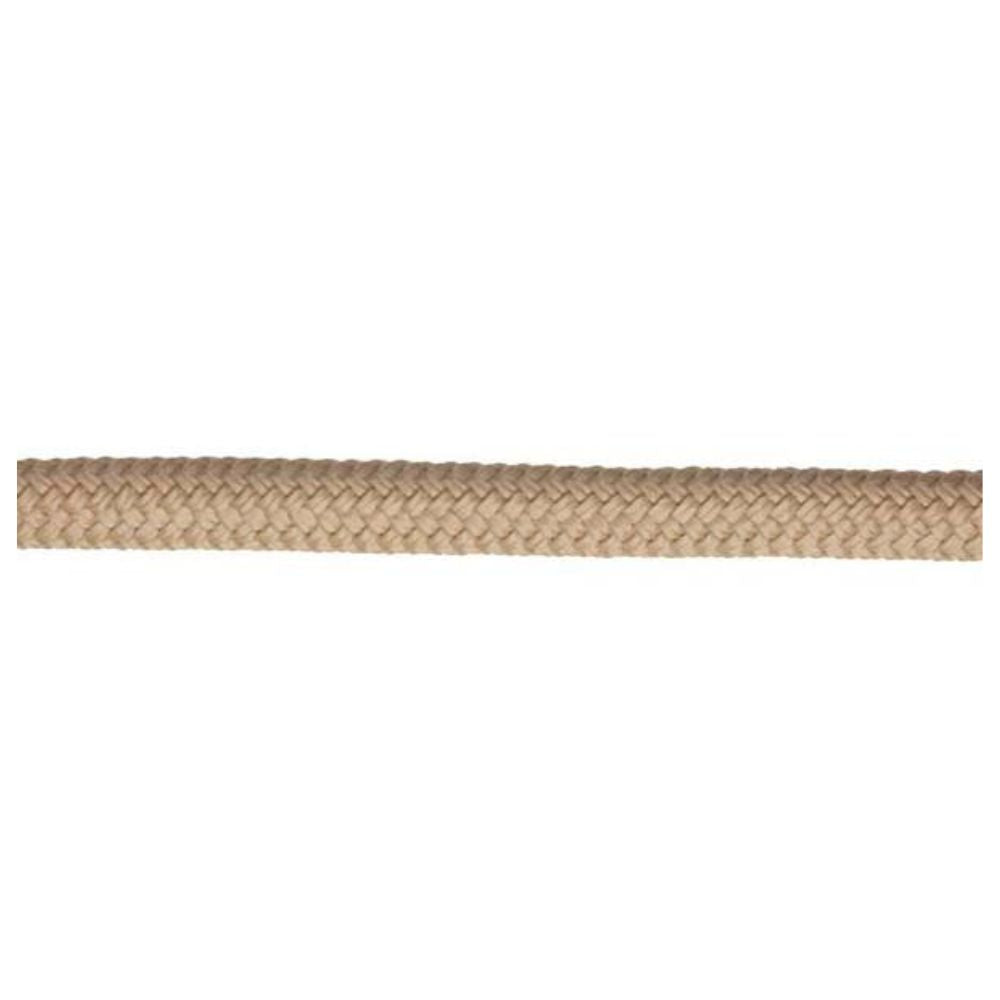 Spinnaker Sheet (Club Racing) - 6 mm (1/4"), 40 ft (12.2 m) w/shackle, by MAURIPRO Rigging Shop (SS-CL-6-40)