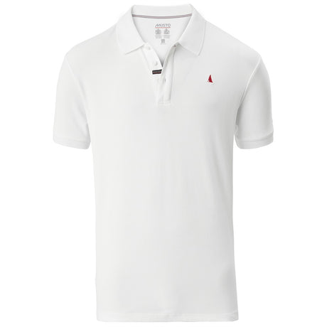 Musto Evolution Pro Lite Plain Short Sleeve Polo - White