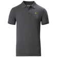 Musto Evolution Pro Lite Plain Short Sleeve Polo - Charcoal