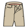 Musto Rib UV FD Short - Light Stone