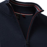 Musto Milano 1/2 Zip Neck Knit - True Navy