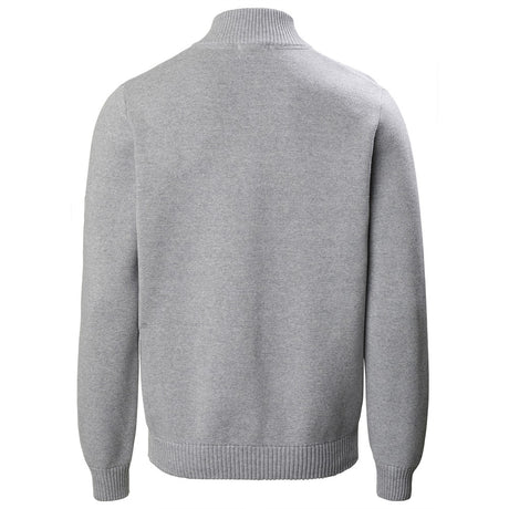 Musto Milano 1/2 Zip Neck Knit - Grey Marl