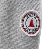 Musto Milano 1/2 Zip Neck Knit - Grey Marl