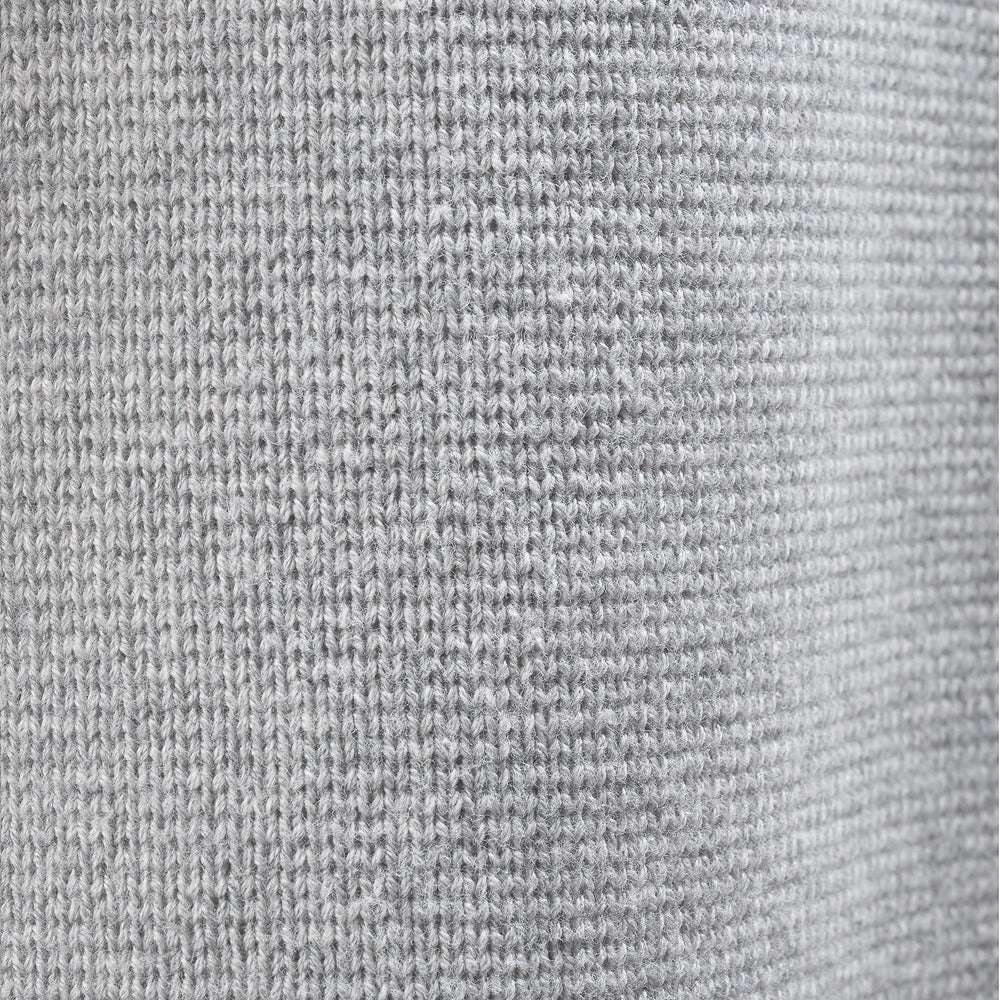 Musto Milano 1/2 Zip Neck Knit - Grey Marl