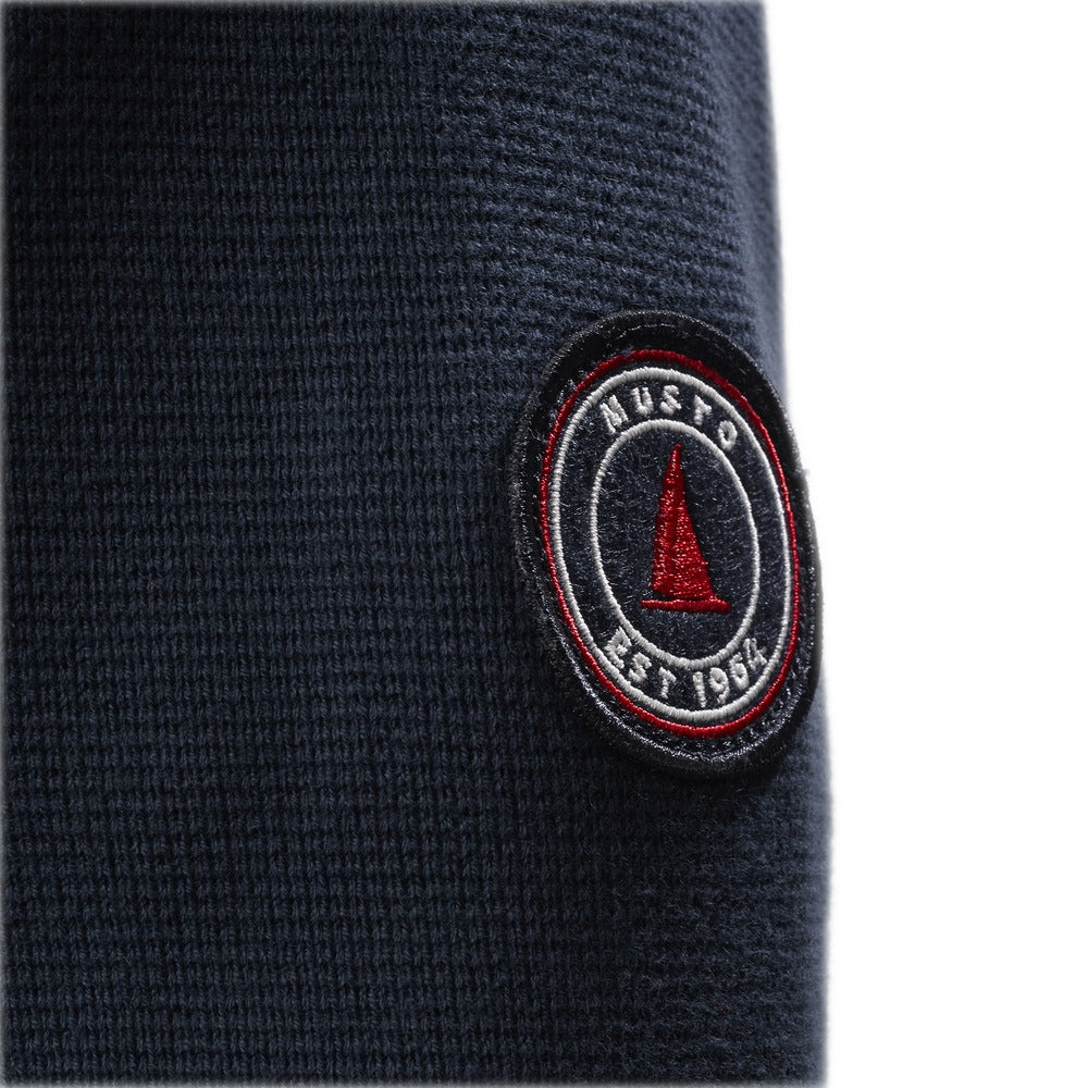 Musto Milano Crew Neck Knit - True Navy