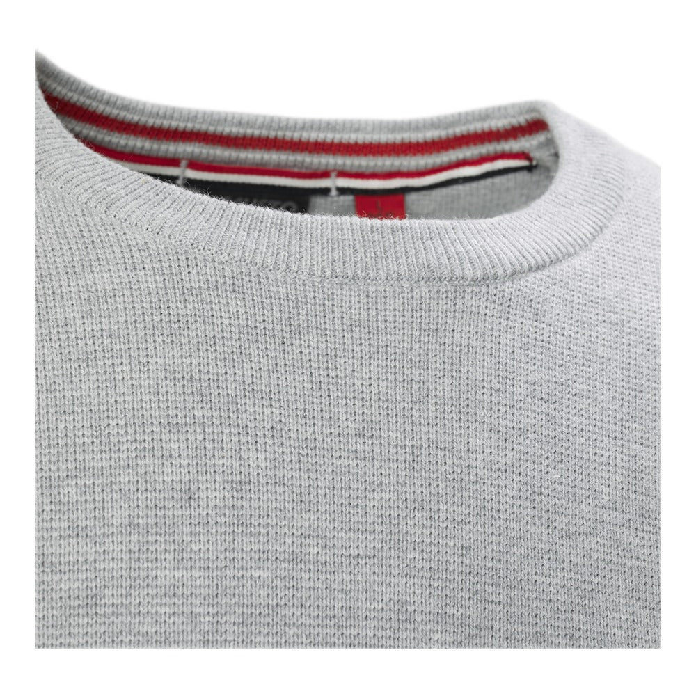 Musto Milano Crew Neck Knit - Grey Marl