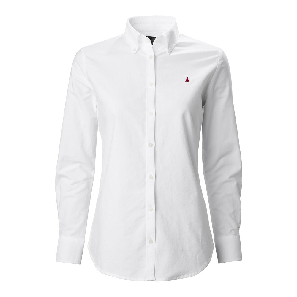 Musto Oxf Long Sleeve Shirt FW - Bright White