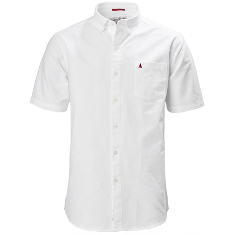 Musto Aiden Short Sleeve Oxford Shirt - White