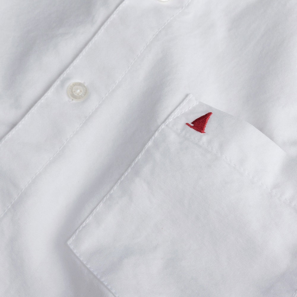Musto Aiden Short Sleeve Oxford Shirt - White
