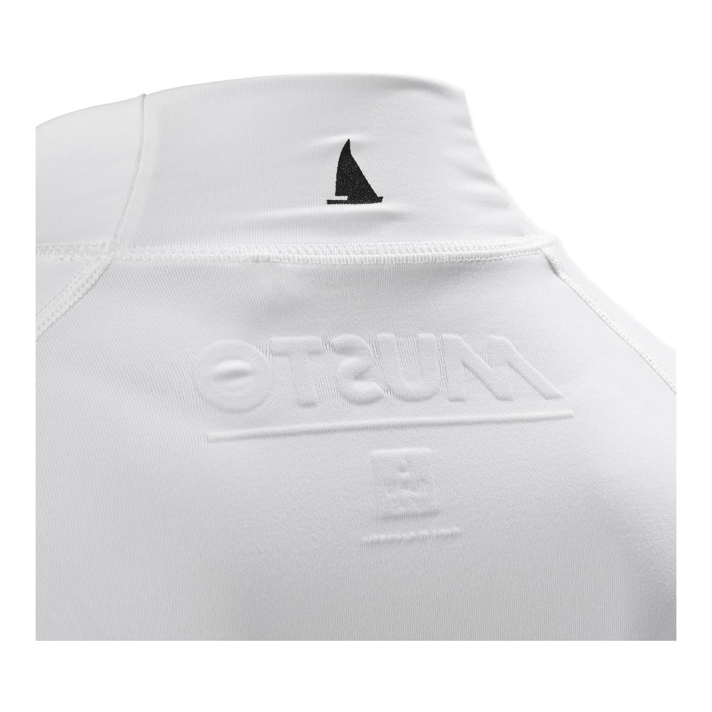 Musto Sunblock Long Sleeve Rash Gd - White